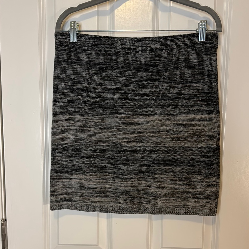 Loft Gray Knit Women's Skirt